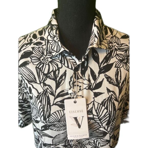 Denim & Flower Ricky Singh Viscose Printed Floral (M) - Picture 3 of 9